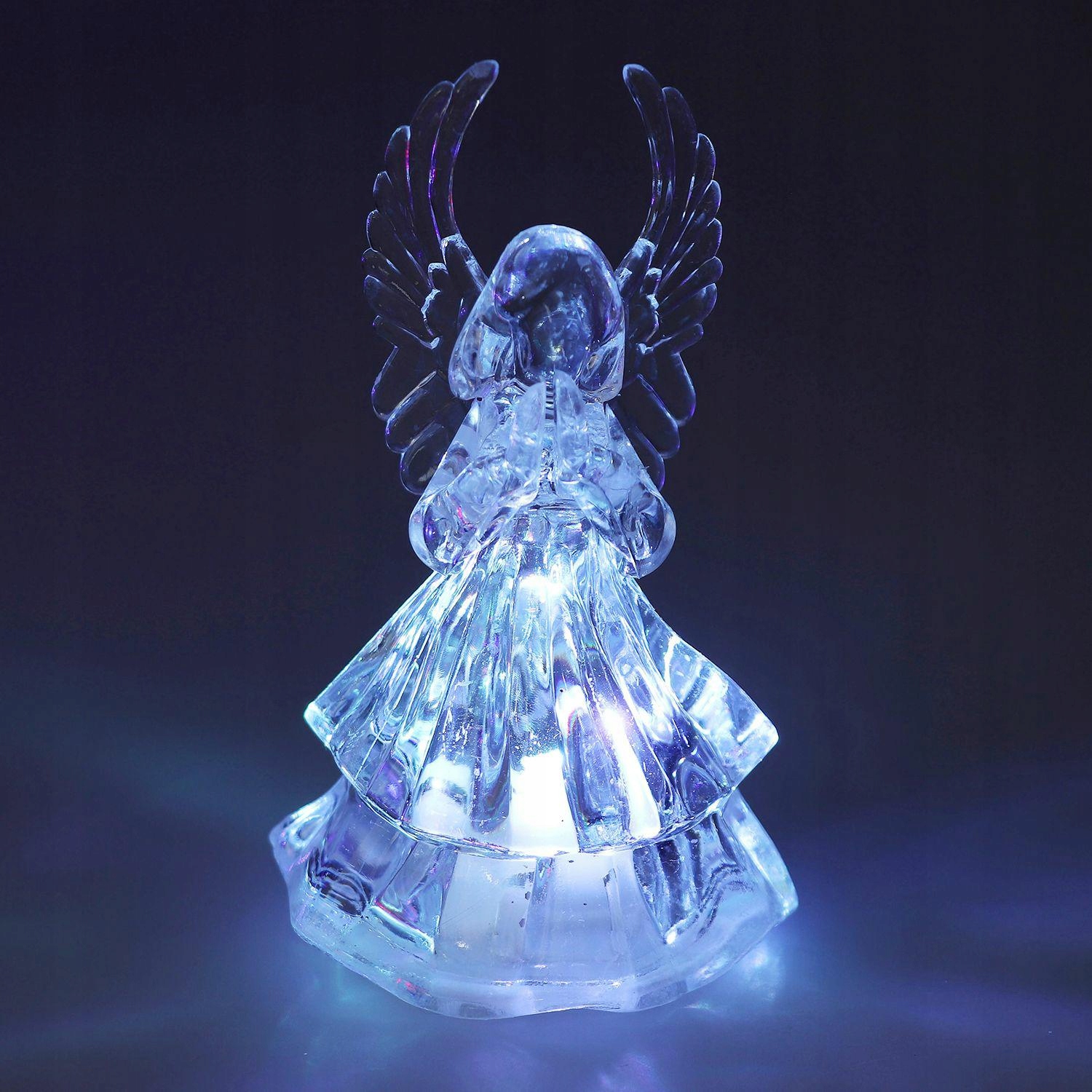 ANIOŁ ANIOŁEK LED PREZENT NA MIKOŁAJA ŚWIĘTA 4szt Szerokość produktu 6.5 cm