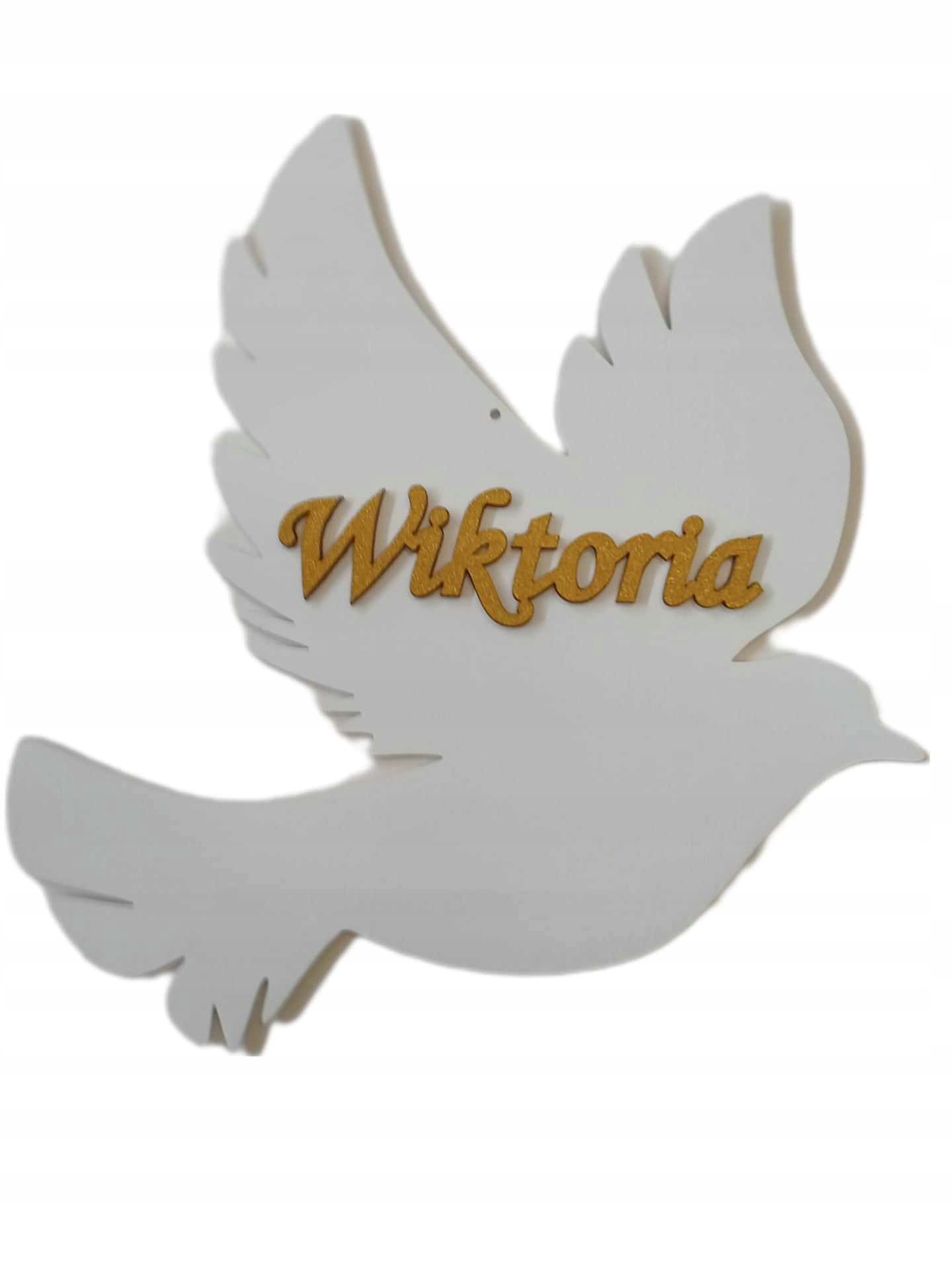 Komunia gołąb dekoracja