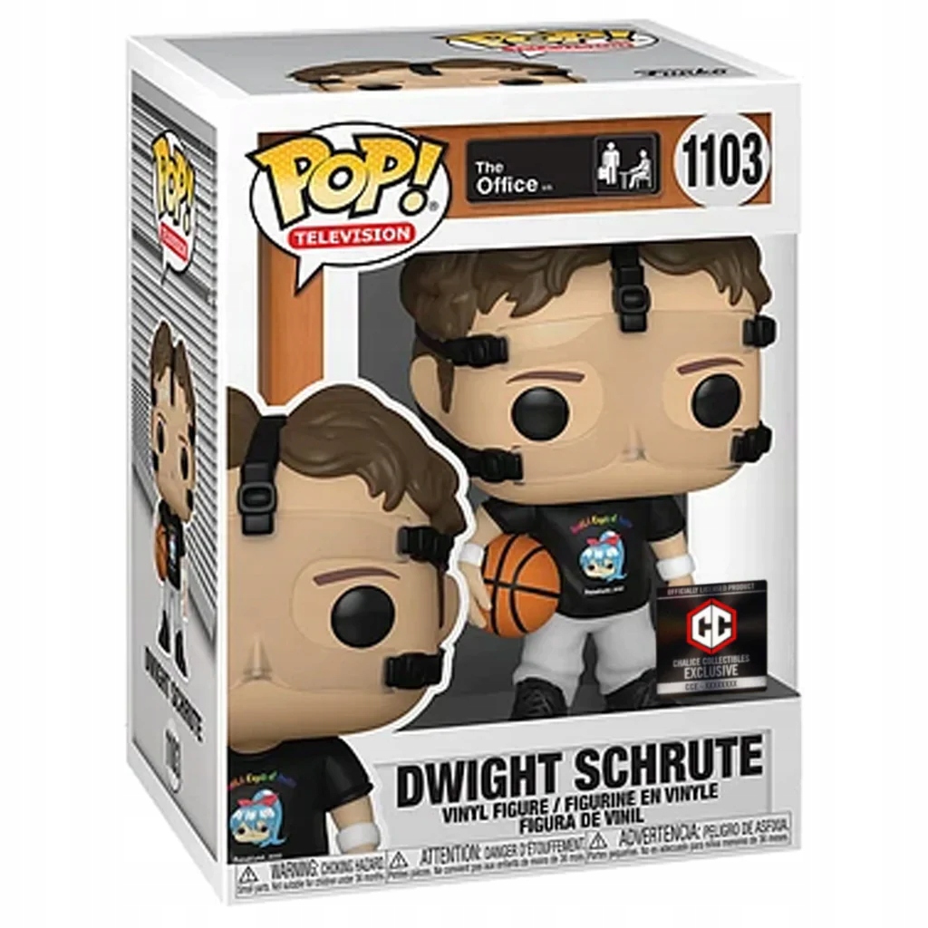 Funko Pop! Dwight Schrute (Basketball) Kancl #1103 Chalice Exclusive