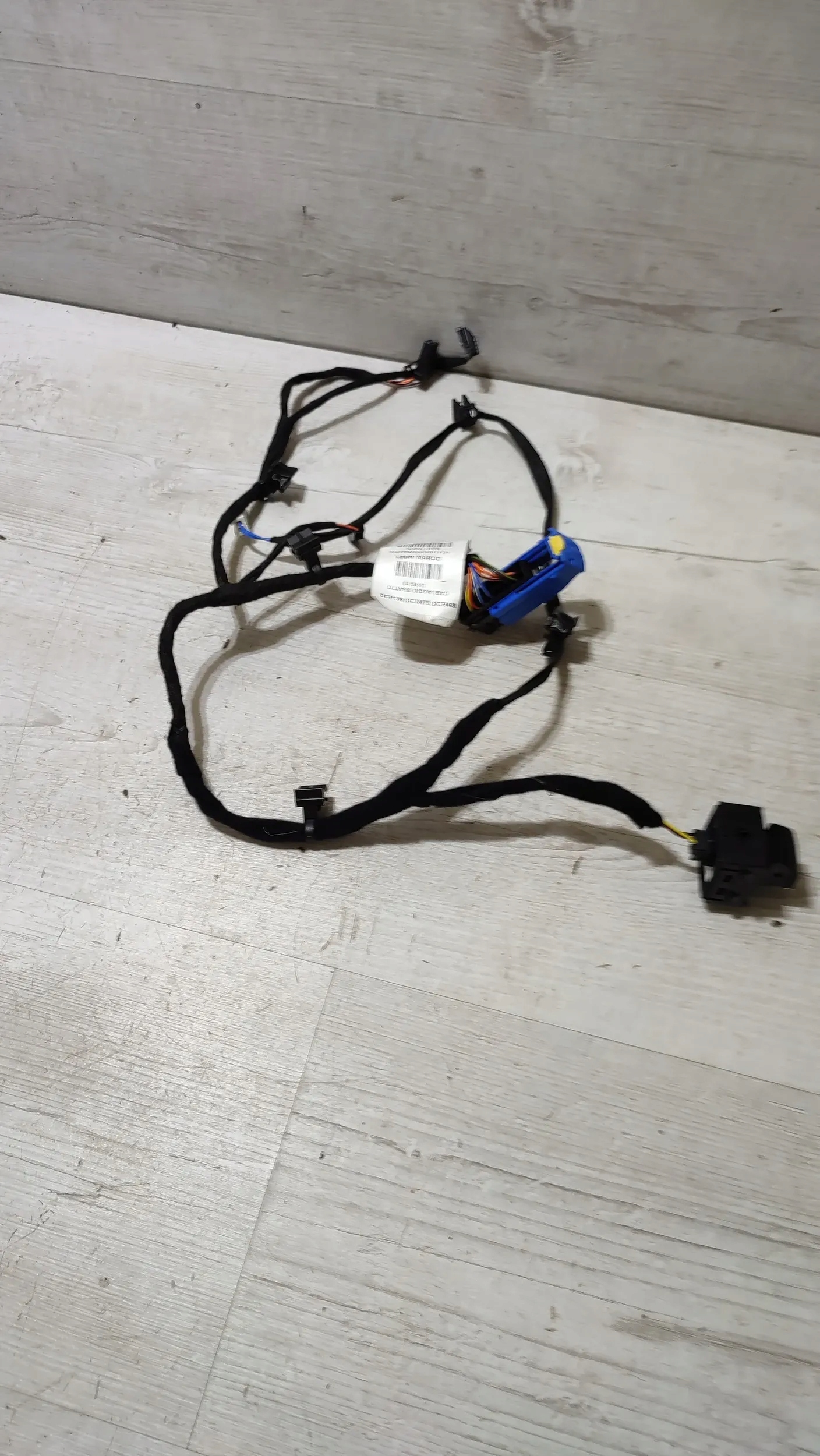 Alfa Romeo Stelvio 2.0T 21r. bundle przewodowlewa rear part