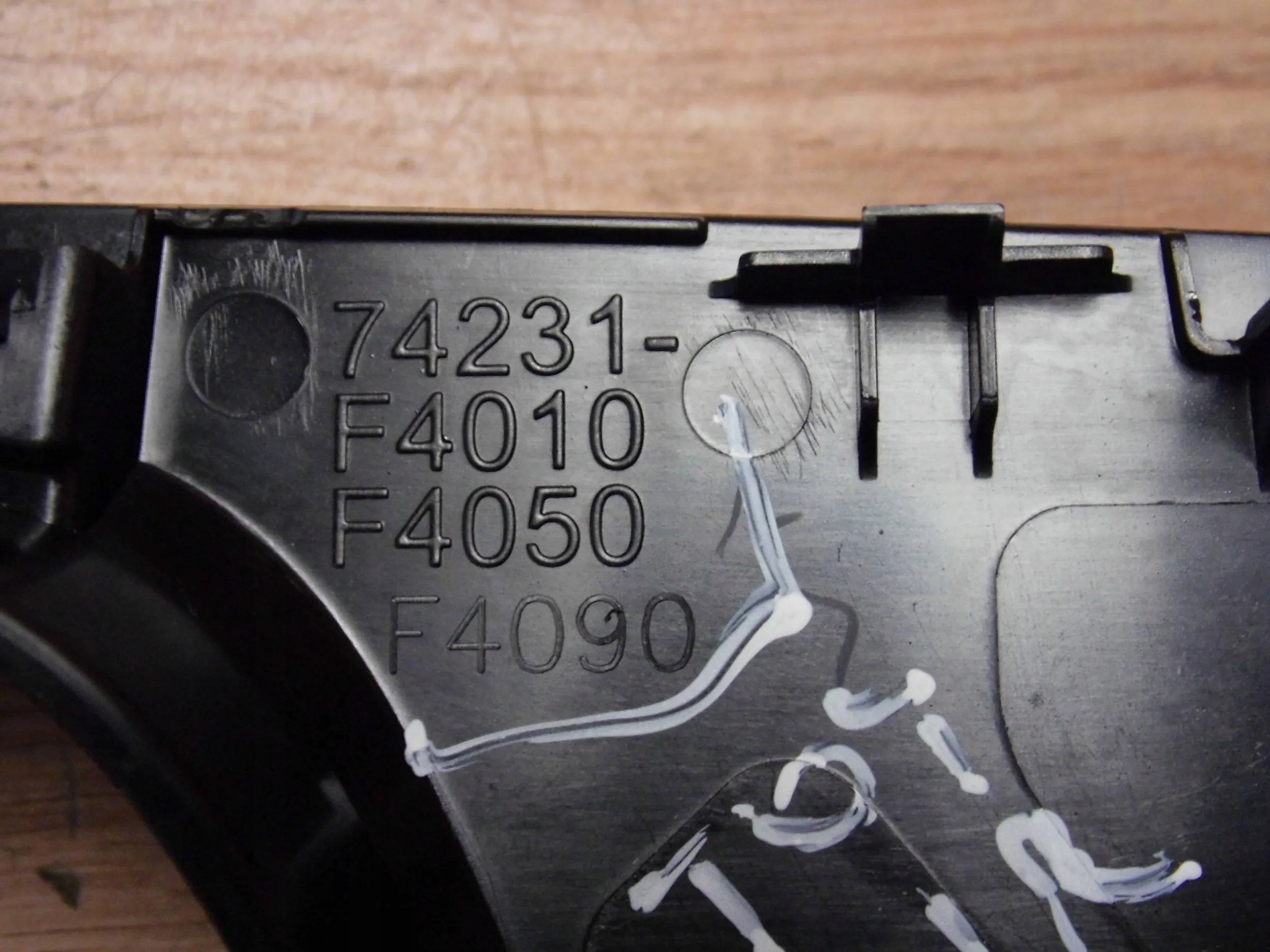 Toyota CHR window control switch right front