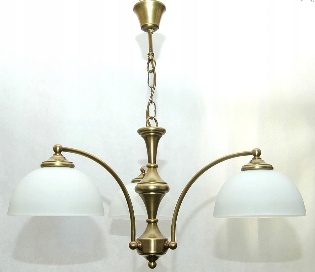 Mosadzný luster, mosadzná závesná lampa