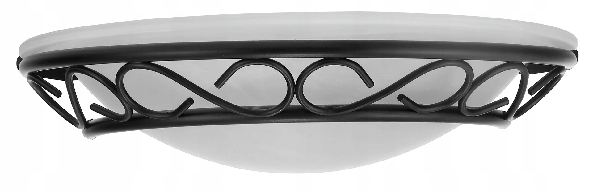 Rabalux Nástěnné svítidlo Athen E14 60W Středomořský styl Černé