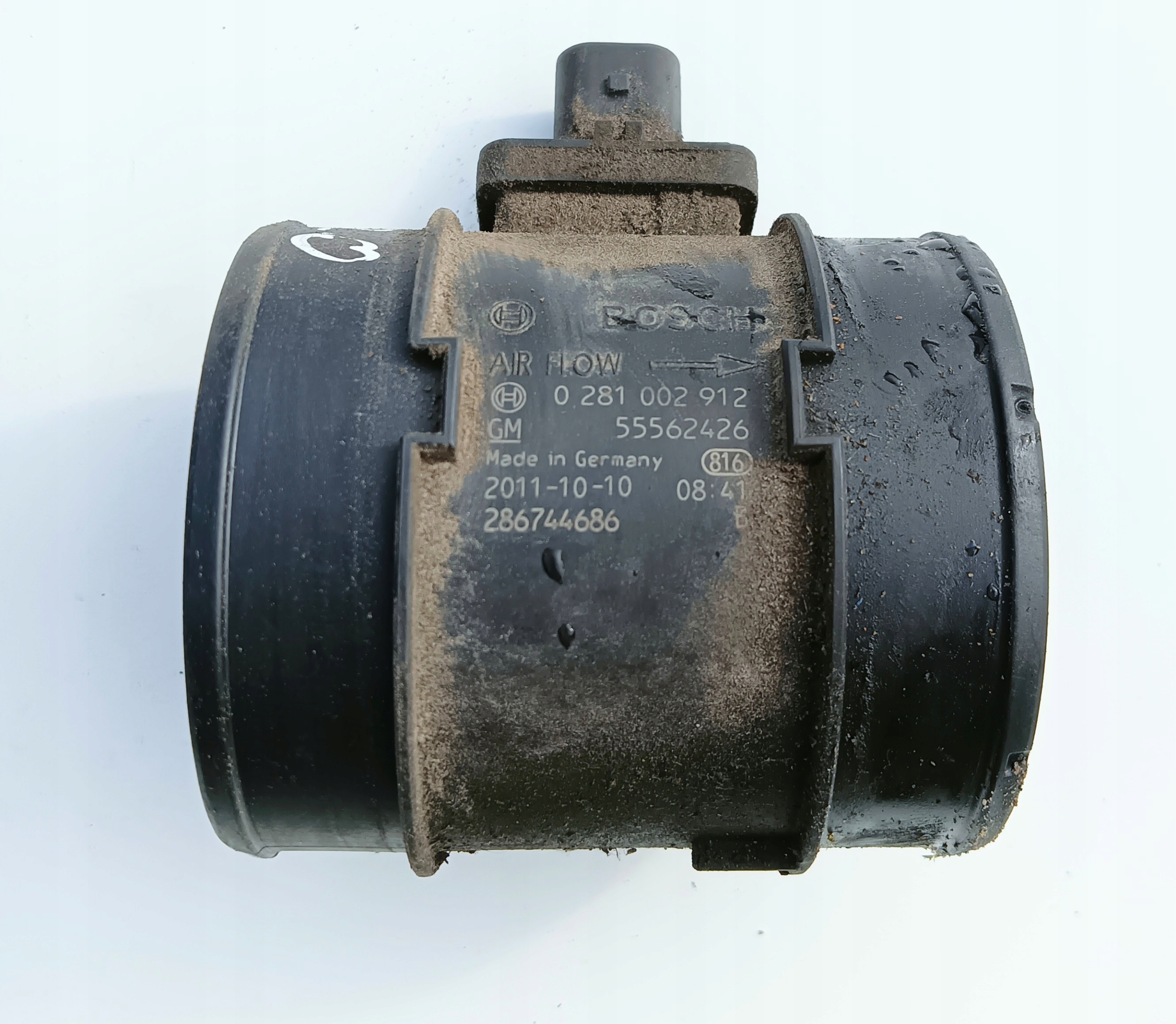 flow meter 55562426 OPEL ZAFIRA C 2.0CDTI