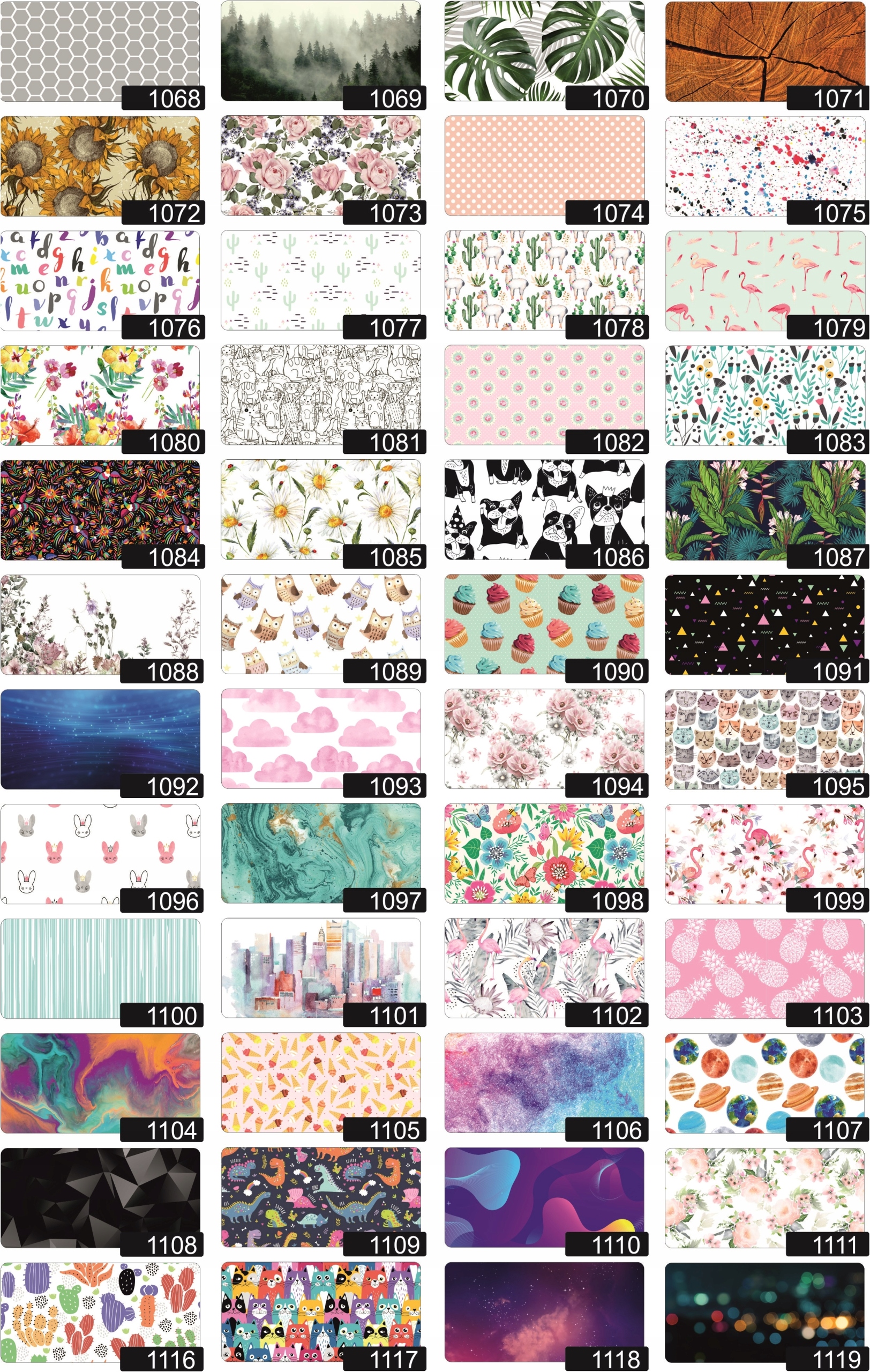 Ochronna mata na biurko Różowe chmury 90x45cm Płeć chłopcy