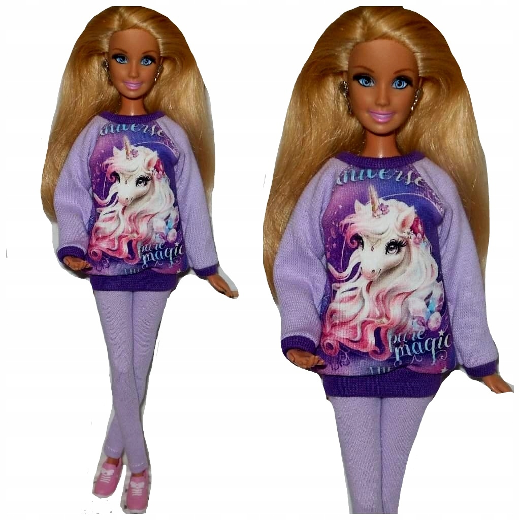 

Ubranka dla lalek - Bluza i getry