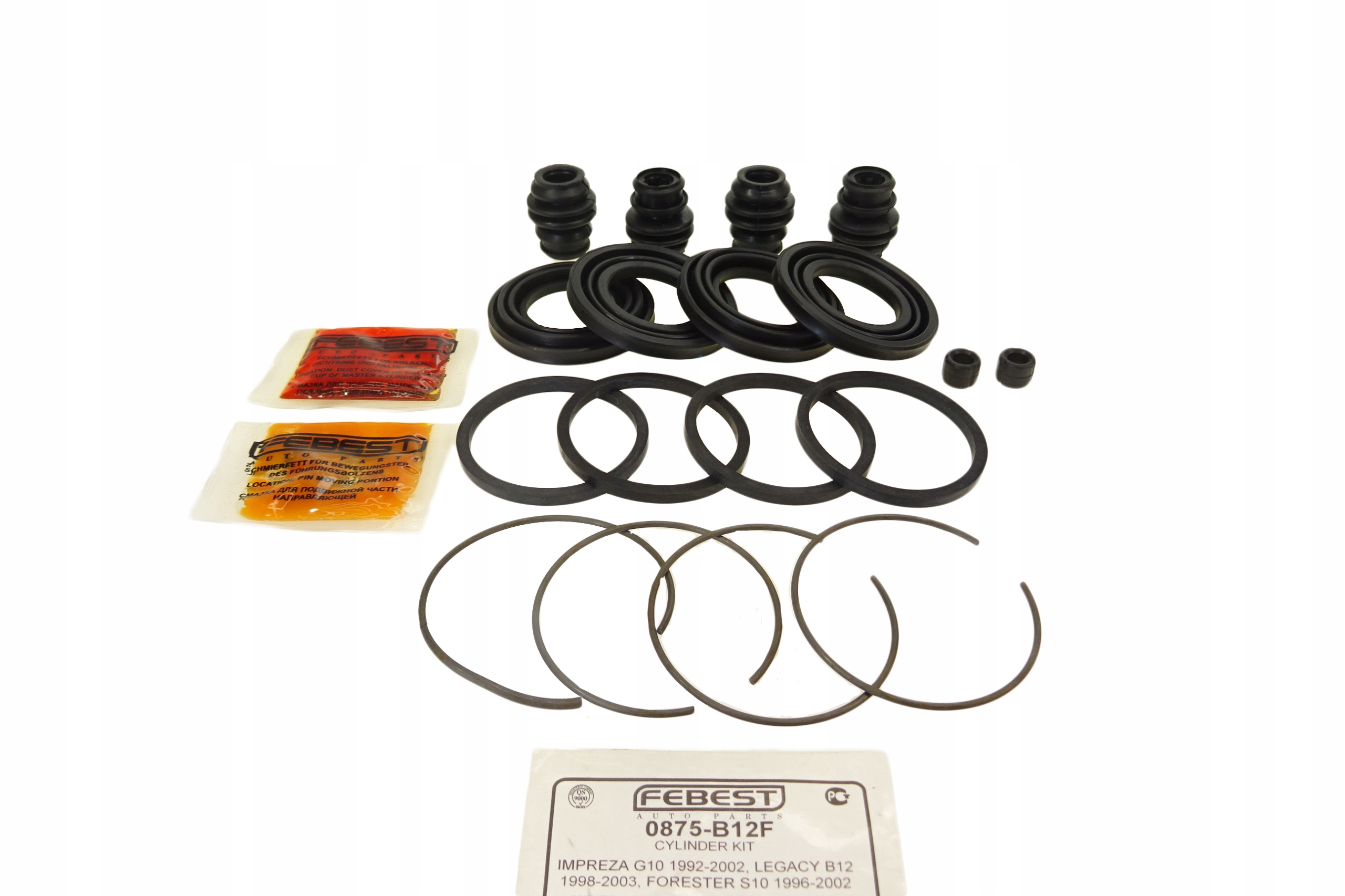 SUBARU LEGACY OUTBACK ZESTAW NAPRAWCZY ZACISKU