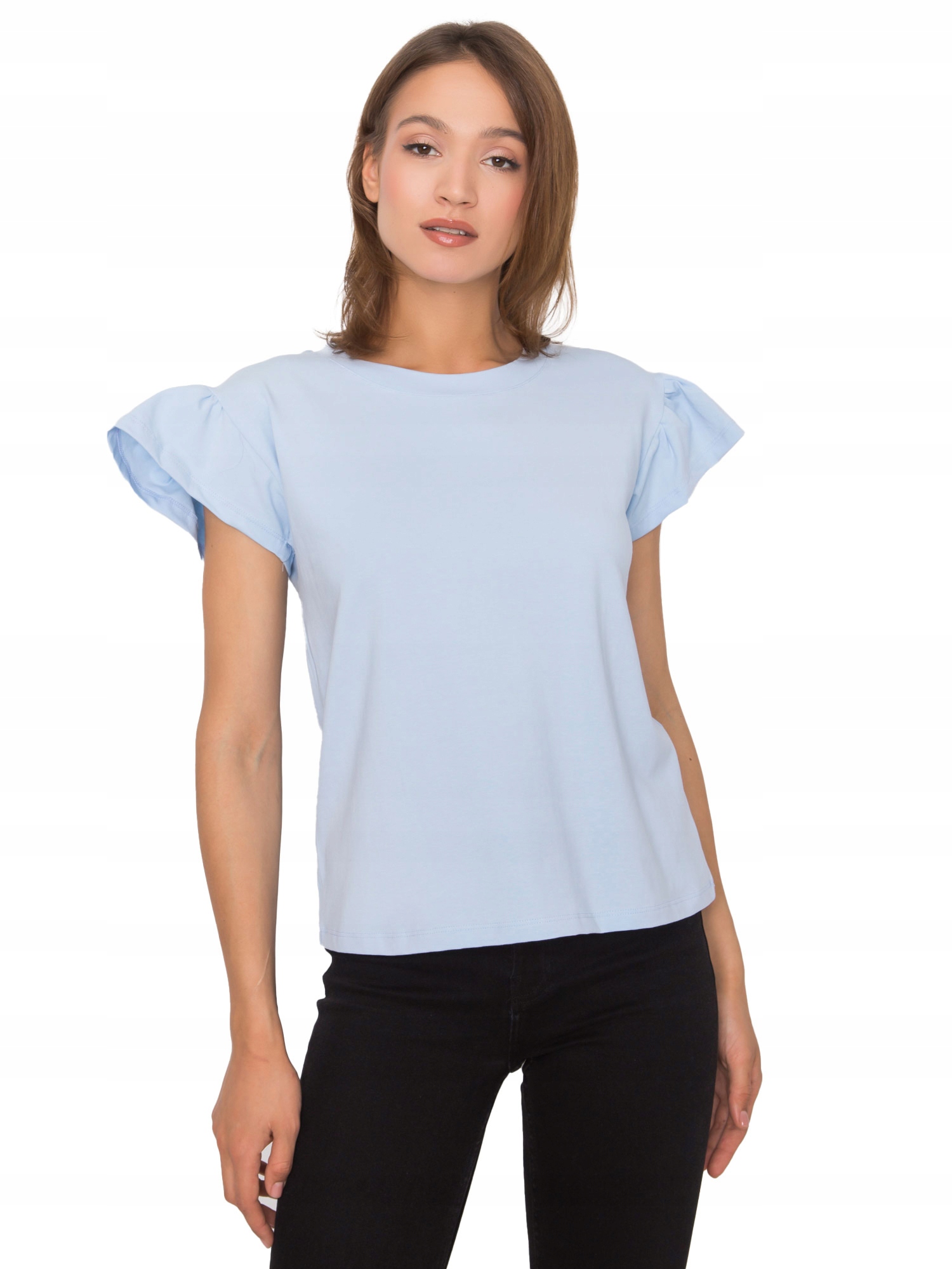 

Stylowa Bluzka damska Koszulka bawełniana - L/XL