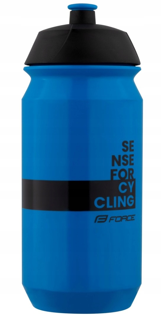 Bidon Force Fine 0,5 l, 500 ml Niebiesko-czarny
