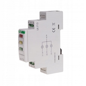 

Lampka sygnalizacyjna 3F 3x230V kolorowa LK-713K