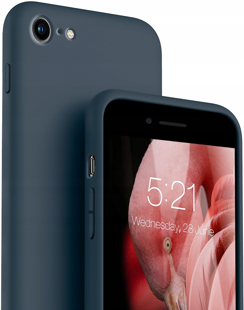 

Etui Case Silicone Szkło do iPhone 7 8 Se 2020