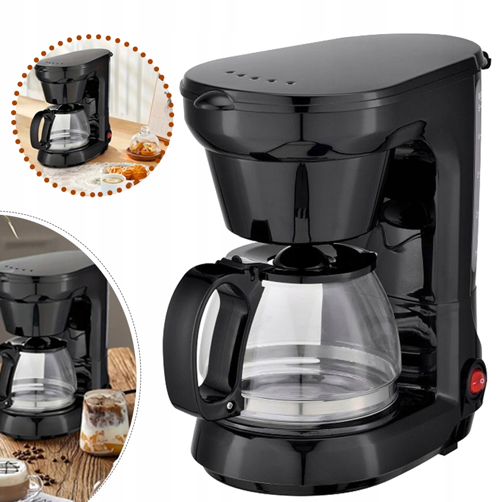 Elektryczny Ekspres Do Kawy Mały Przelewowy Ekspres Do Kawy 750 ML Ekspres