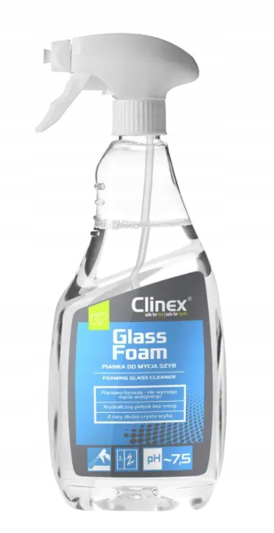 

Clinex Glass Foam Pianka do mycia szyb luster