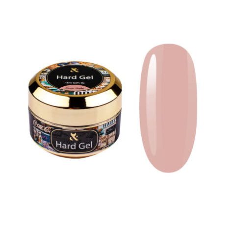 F.o.x Fox Stavební Gel tvrdý Hard Gel Cover Nude 30 ml
