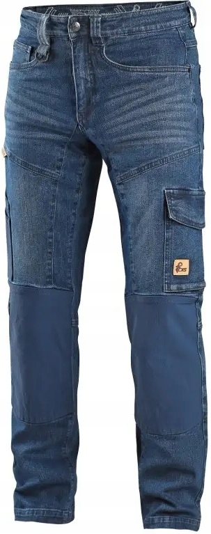 Cxs Albi Elastyczne Spodnie Robocze Jeans Denim Bawełna Cordura roz. 60
