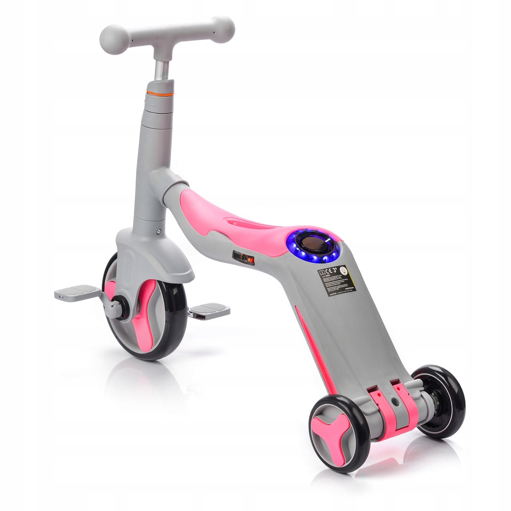 METEOR Grający jeździk hulajnoga rower 3w1 Marka Meteor