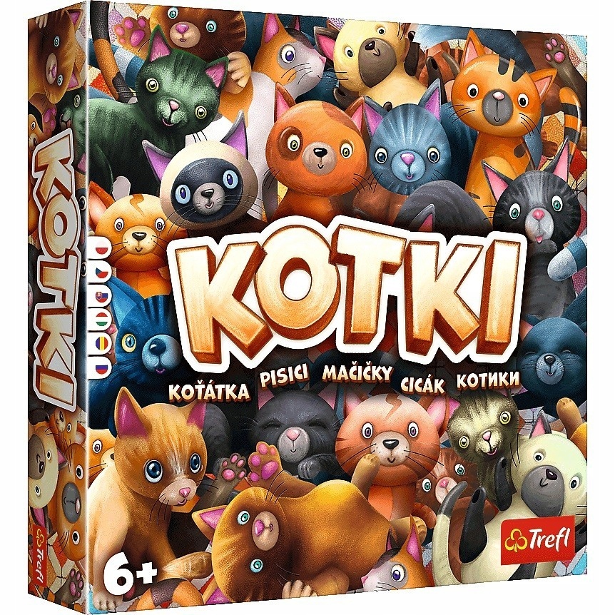 

Kotki Gra Planszowa Miłośnika Kotów Trefl 02081