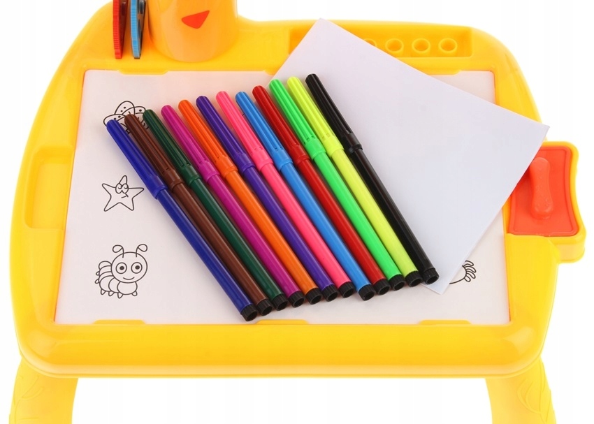 Projektor do Rysowania Żyrafka Rzutnik Nauki Malowania Stolik Slajdy Mazaki Waga produktu z opakowaniem jednostkowym 0.5 kg