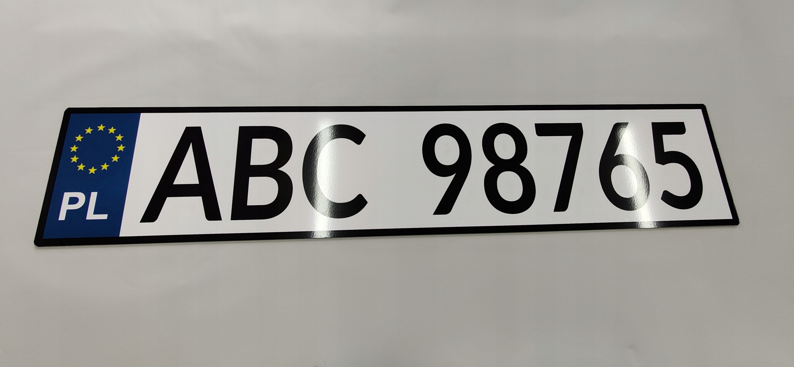 Duża tablica rejestracyjna 150cm dibond ciężarówka Marka inny