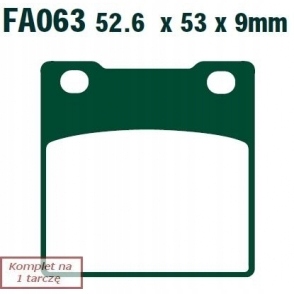 Ebc brzdové platničky Suzuki Sv 650 (bez Abs) (99-02)/ Gsxr 750