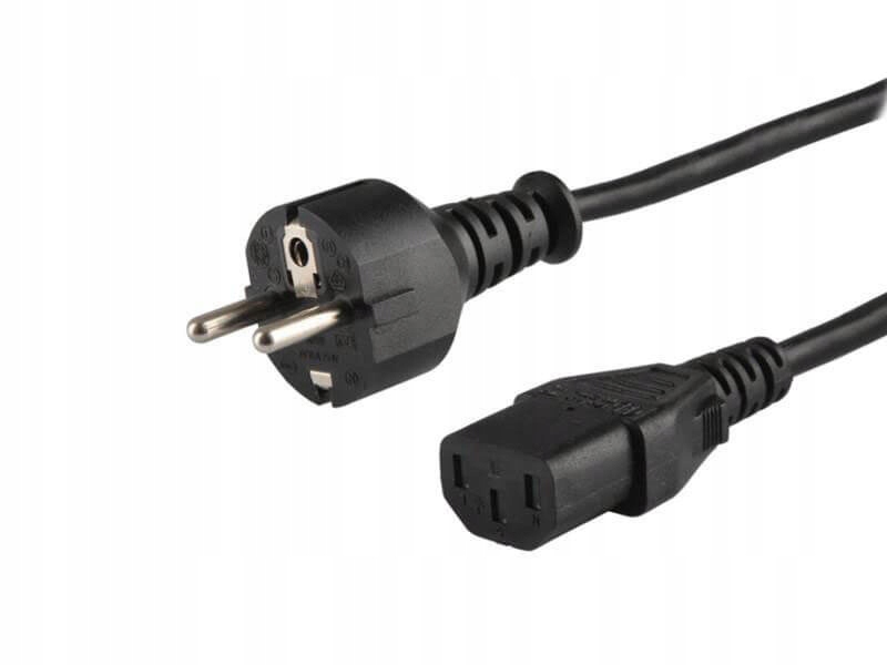 

Kabel zasilający Savio 1,8m