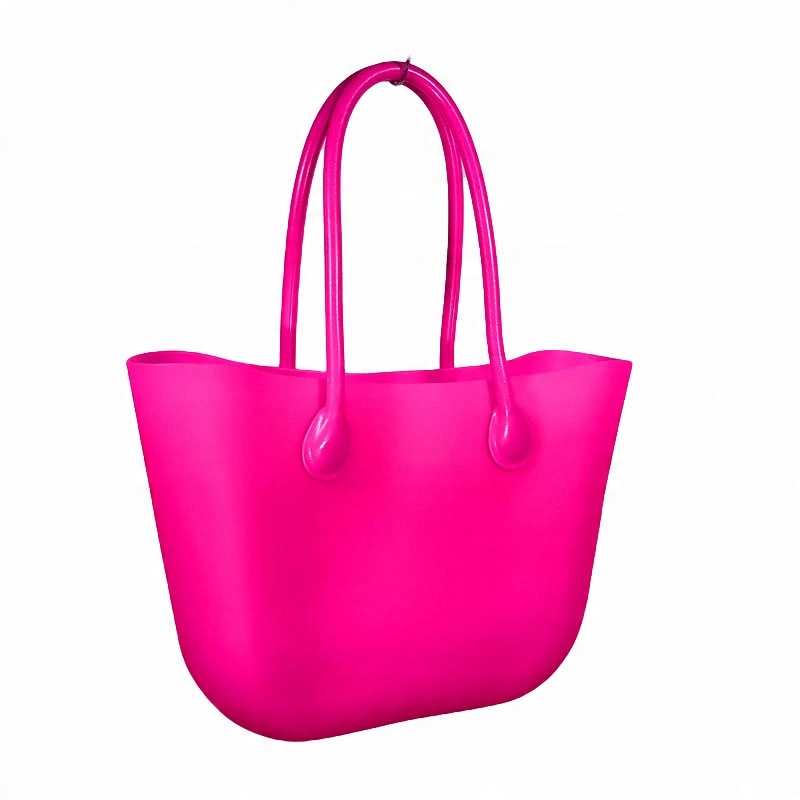 

O Torba Gumowa Hobo Torebka Jelly Shopper Bag Tgg