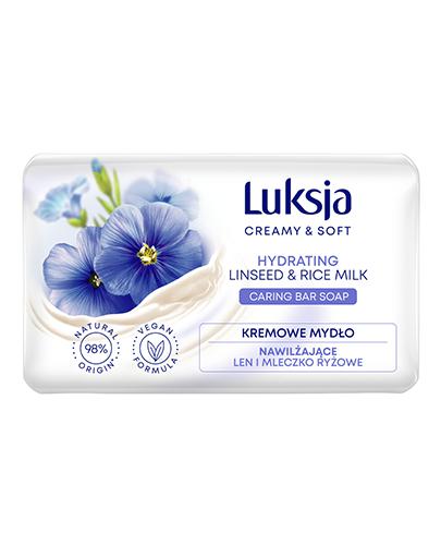 

Luksja kremowe mydło w kostce 90g Len