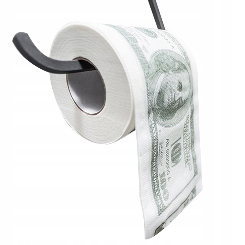 

Papier toaletowy 100 $ XL urodziny 18 ślub