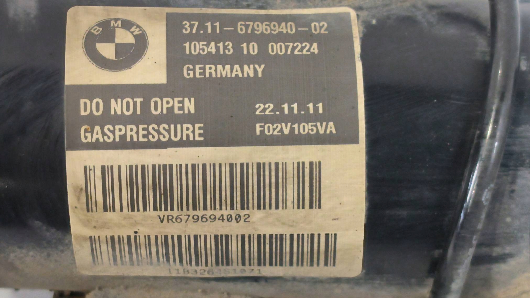 shock absorber right front 9796940 BMW 750I L 7 F01