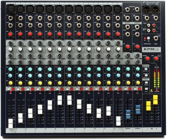 Soundcraft EPM12 – mixér
