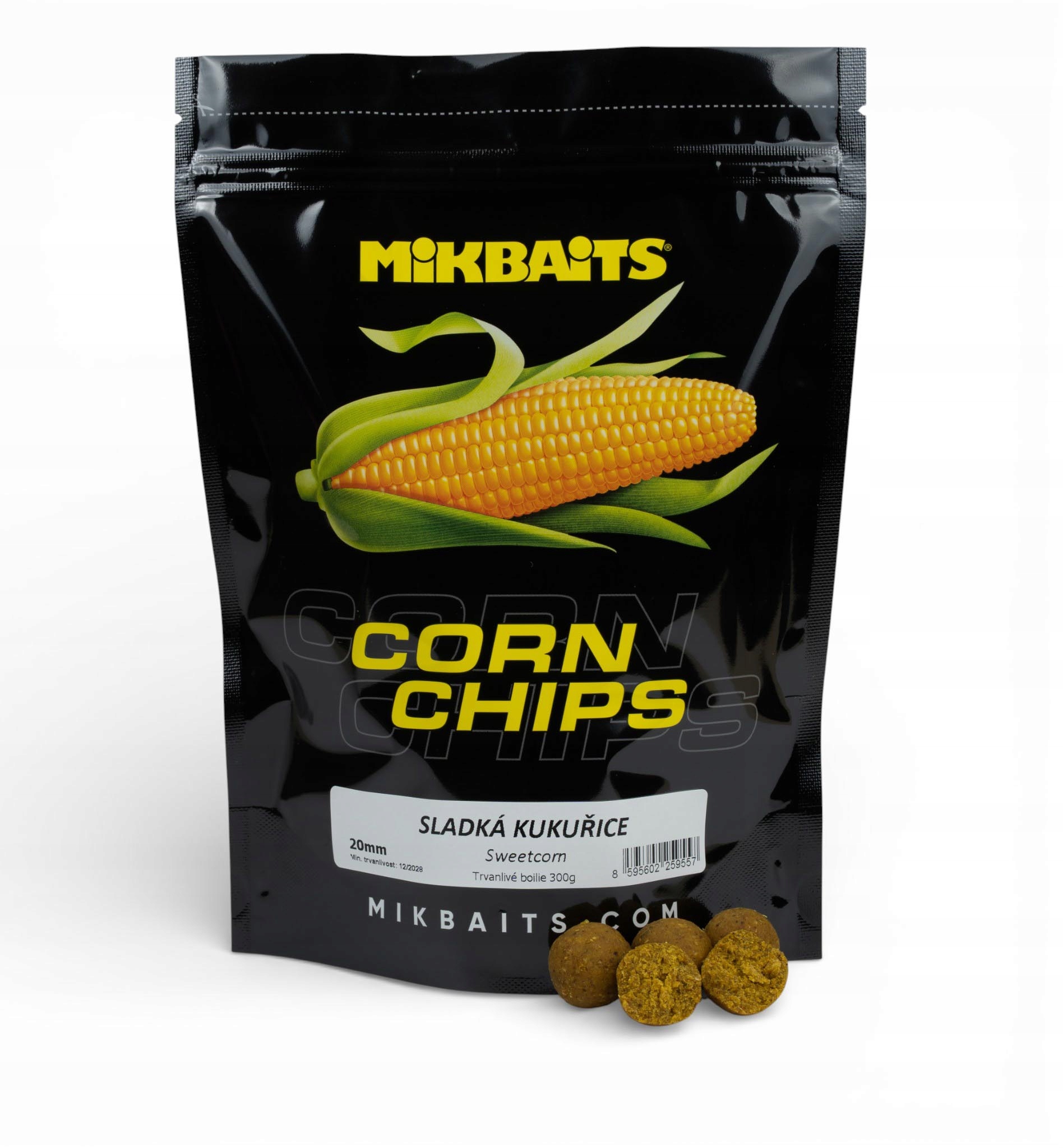 Corn Chips boilie 2,5kg Sladká kukuřice 20mm