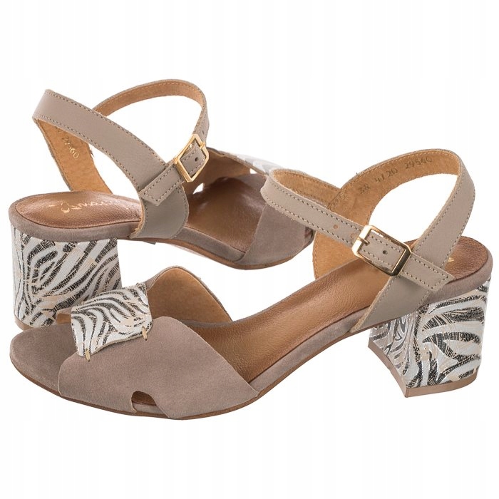 

Buty Damskie Sandały Maciejka Beżowe 04120-10