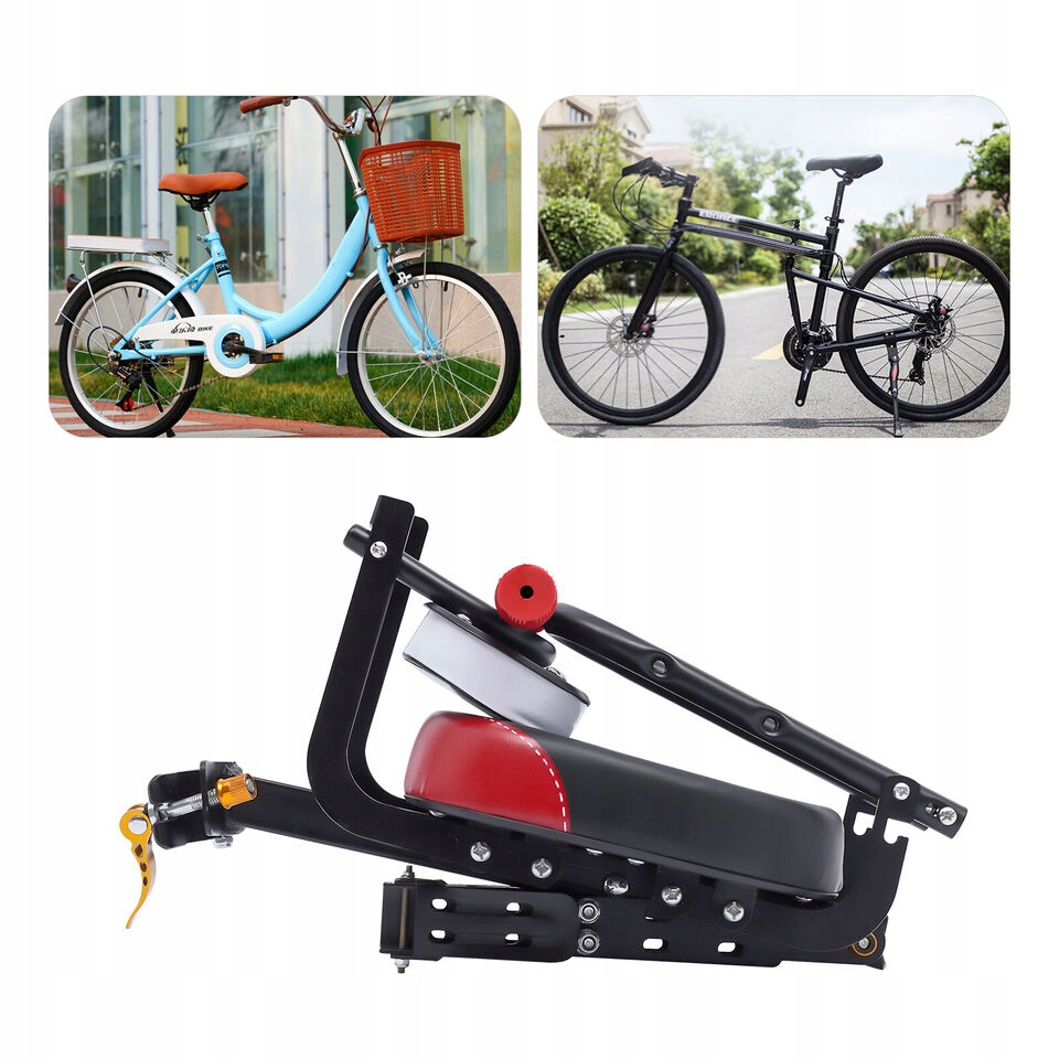 SKŁADANE PRZEDNIE FOTELIKI DZIECIĘCE DO ROWERÓW Rodzaj przedni