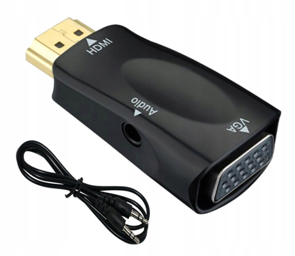 

HD31B Adapter Konwerter Hdmi na Vga Hd Audio