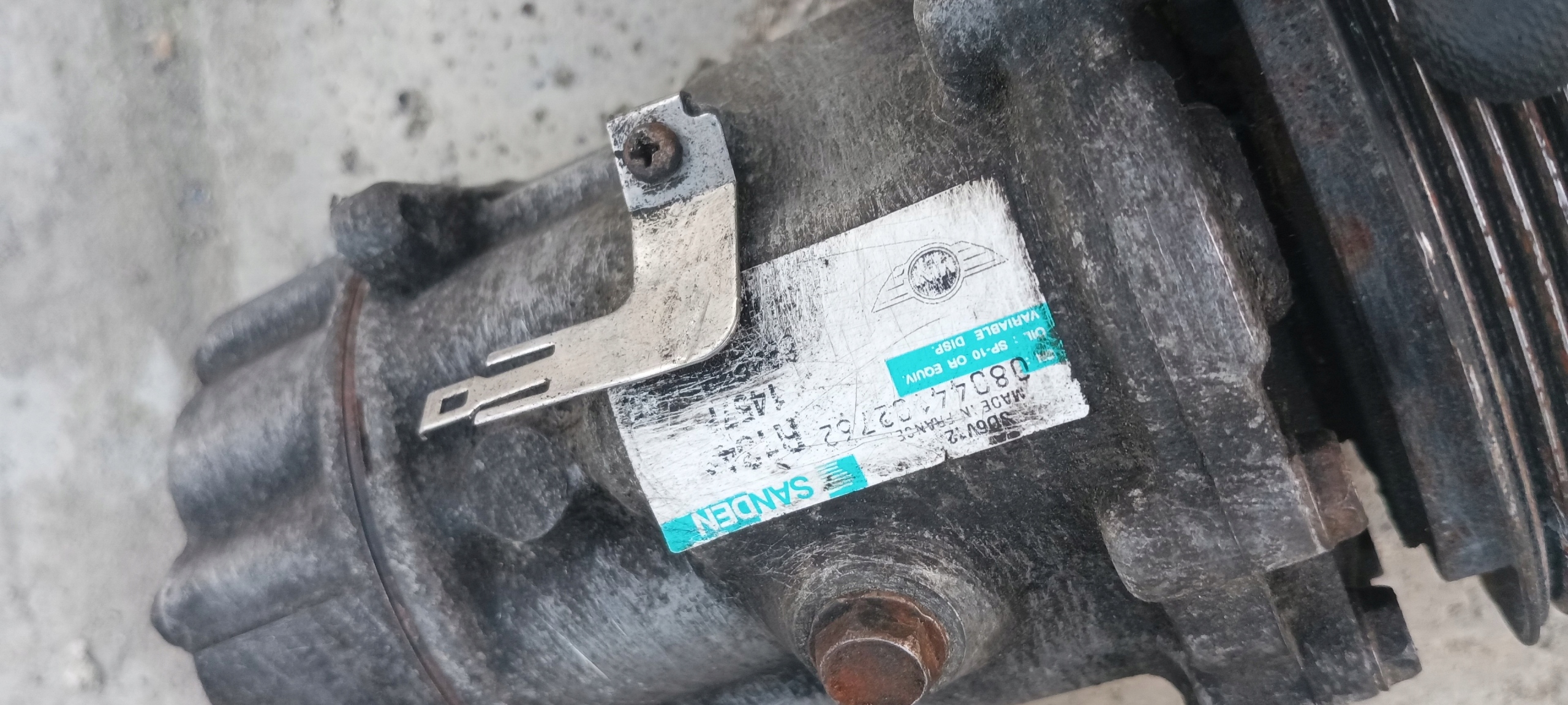 MINI R56 psa 1.6T N14B16A компрессор кондиционера