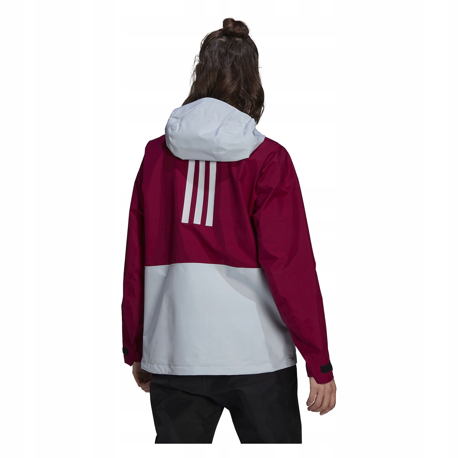 Dámská turistická bunda adidas Terrex Gtx Paclite GM4808 šedá fialová S