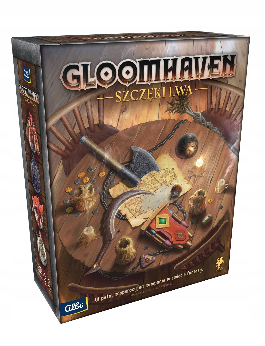 Gra planszowa Gloomhaven: Szczęki Lwa Albi