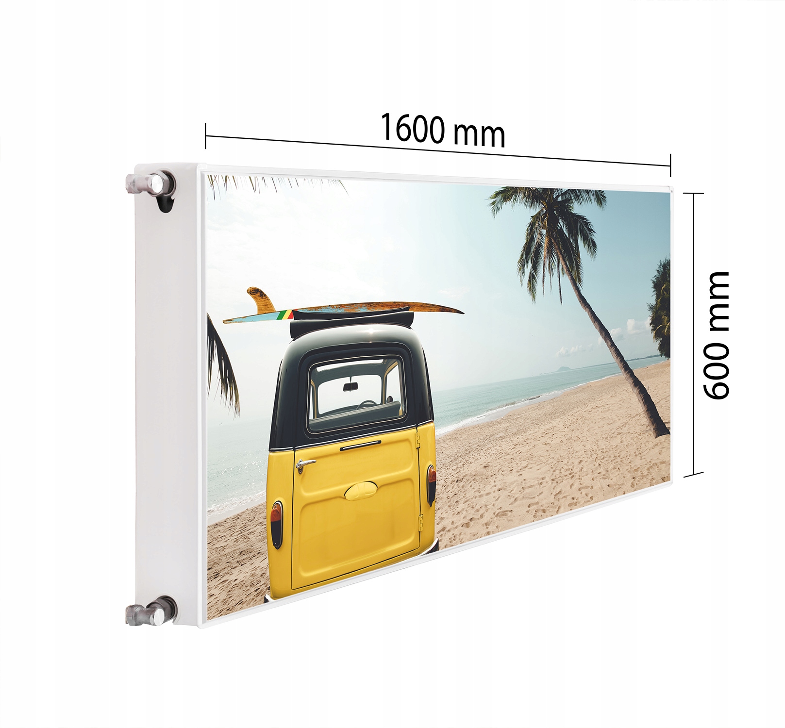 Magnetická Krytka Na Radiátor 160x60 Dovolená Podložka Magnet