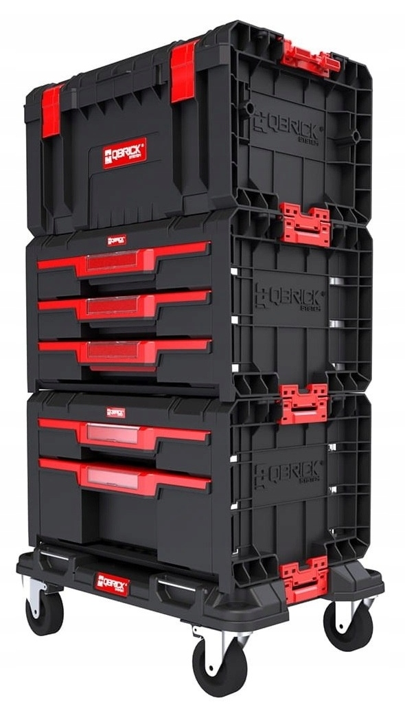 QBRICK ZESTAW SET 2 PRO DRAWER WORKSHOP SKRZYNKA NARZĘDZIOWA