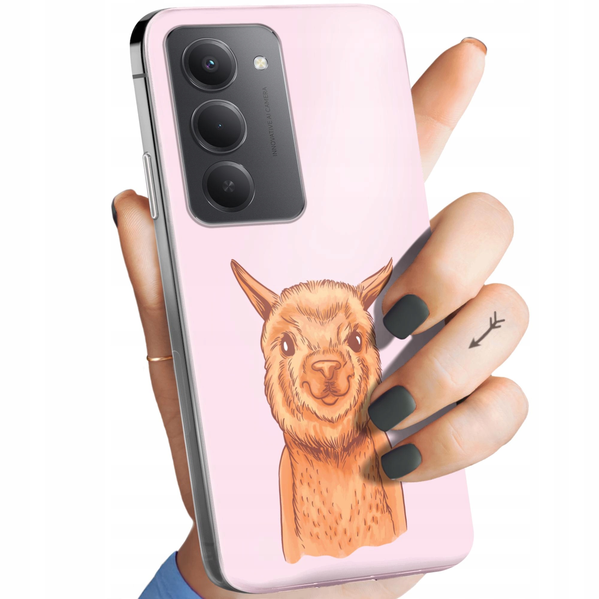 Etui Do Xiaomi Redmi 15 15 5G Lama Alpaka Andy Obudowa Pokrowiec