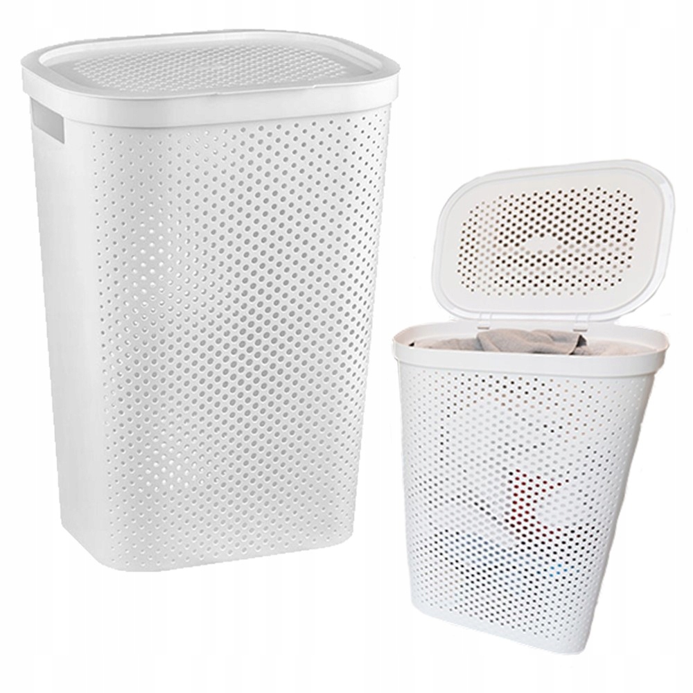 

Kosz Na Pranie Bieliznę 60L Curver Pojemnik Kufer