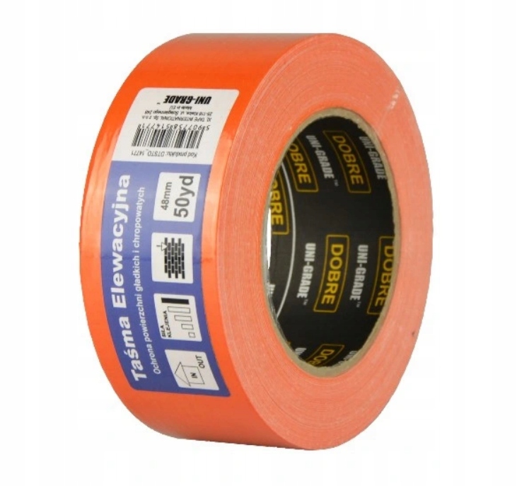 

Taśma tynkarska elewacyjna pomarańcz 48mm Dolphin