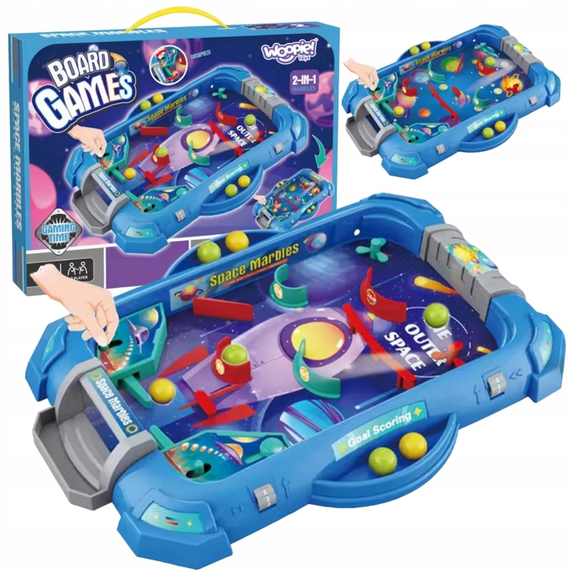 WOOPIE Flipper " Űrjáték" ügyességi játék 2in1