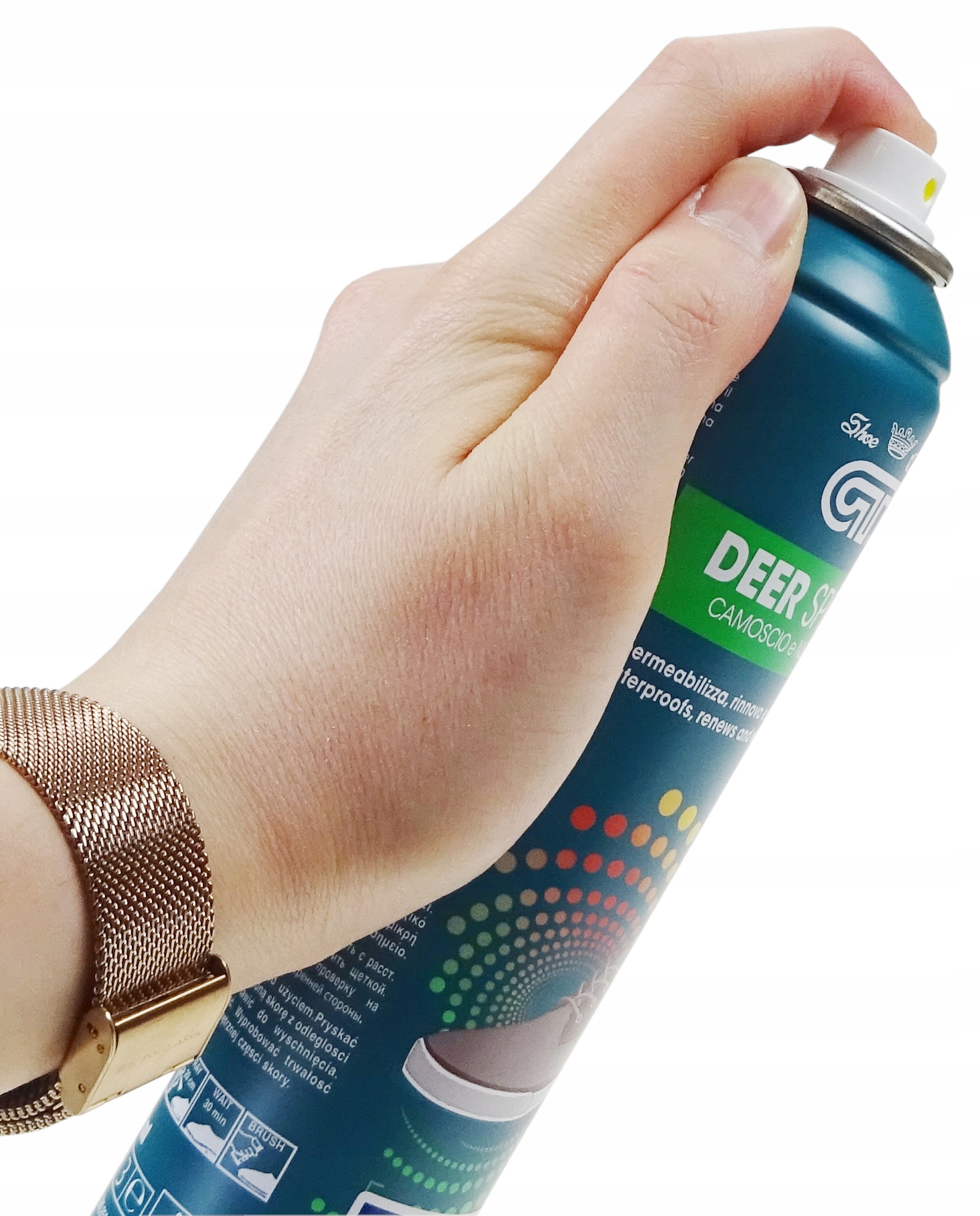 FARBA DO ZAMSZU NUBUKU BARWNIK FARBA RENOWATOR Pojemność 250 ml