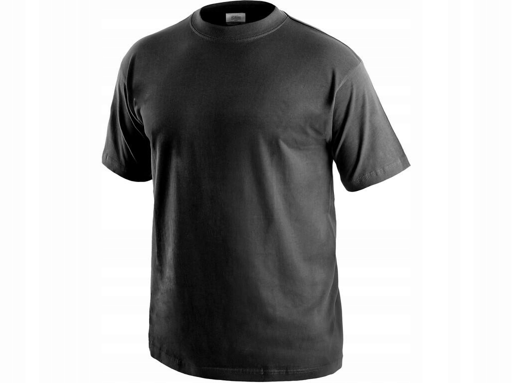 

T-shirt Mocna Koszulka Bawełna Daniel Czarna r. M