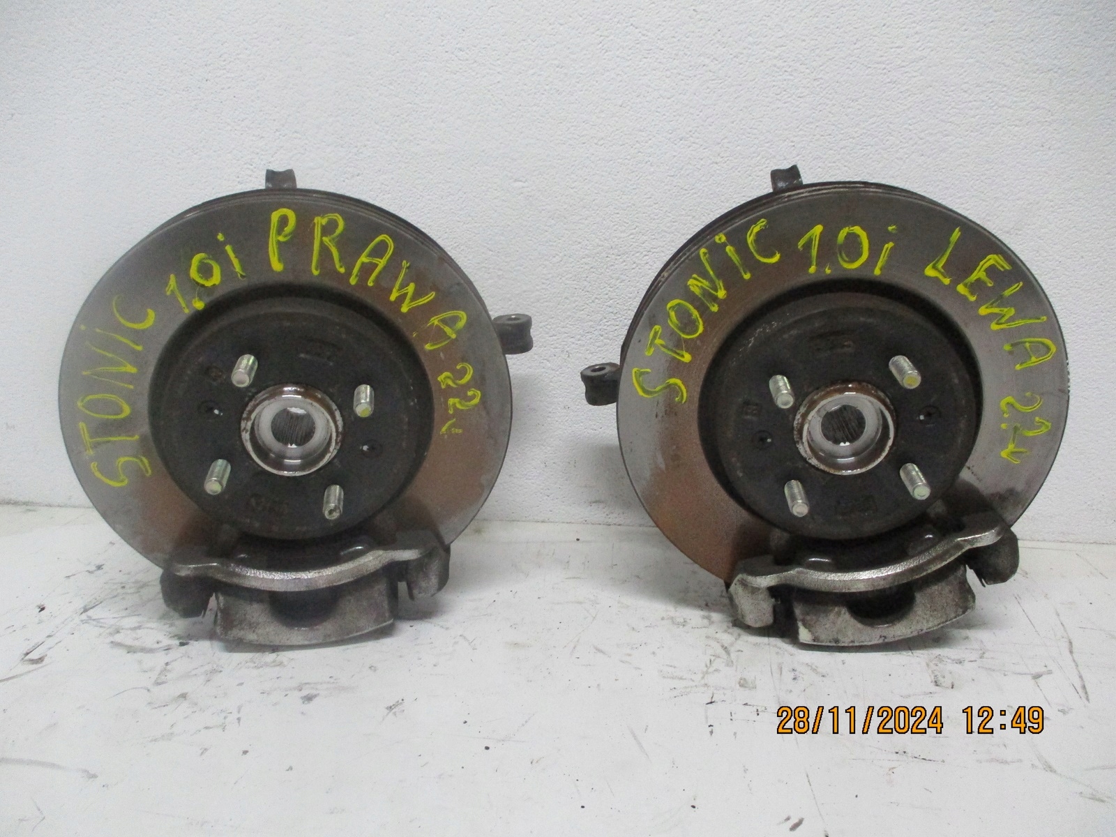 swing swings KIA STONIC 1,0i right left front