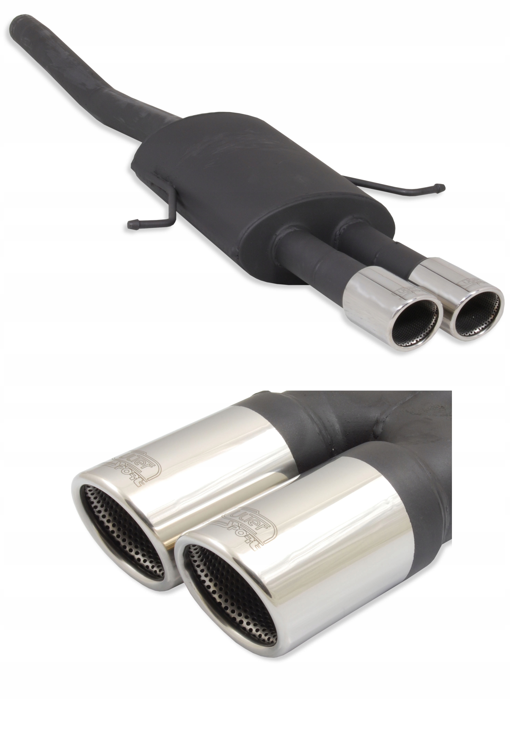 133-204/70RS - Спортивный глушитель MINI COOPER S R56 1.6 / 06-13 / ULTER