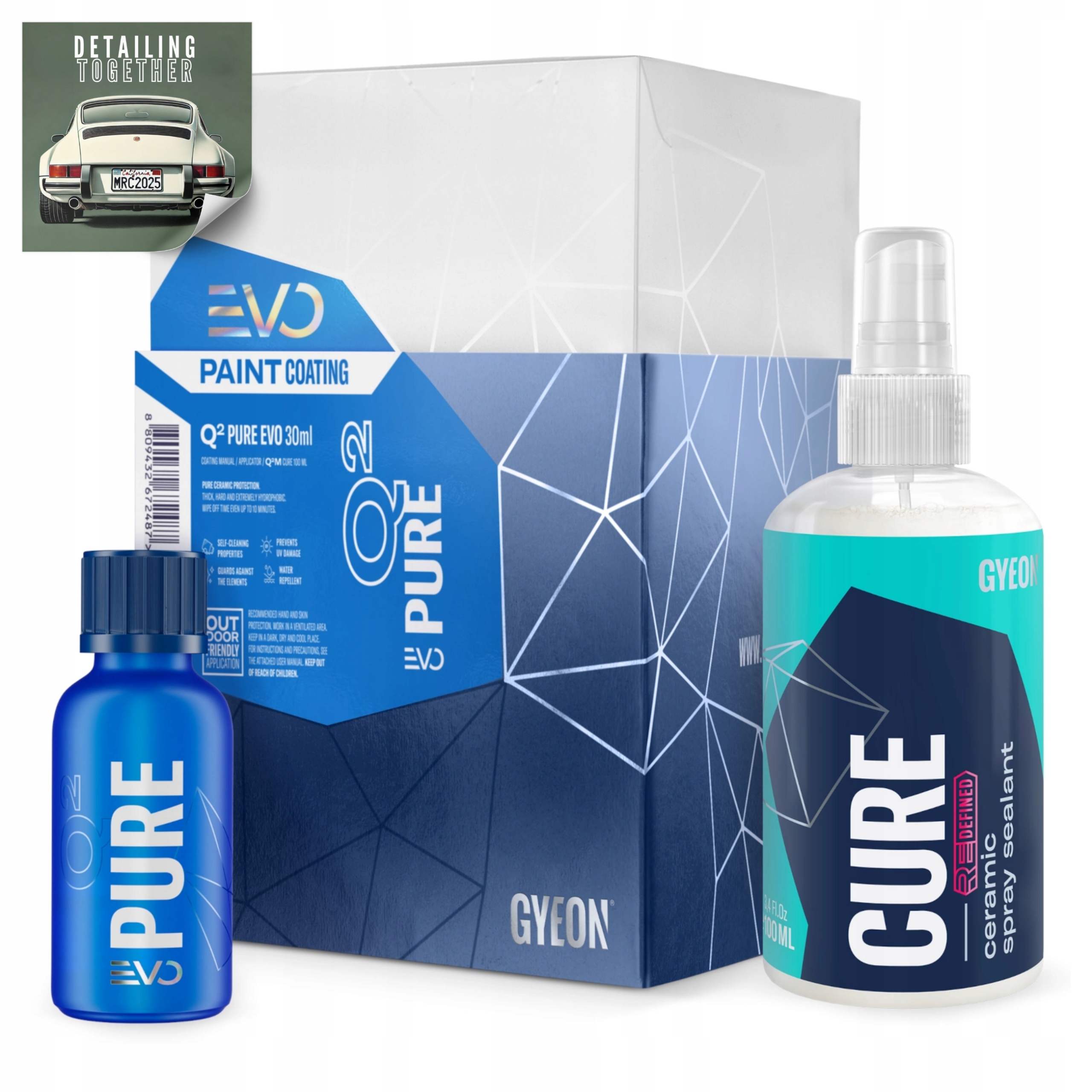 Gyeon Q2 Pure Evo Trvalá keramická vrstva na lak Auto 30 ml