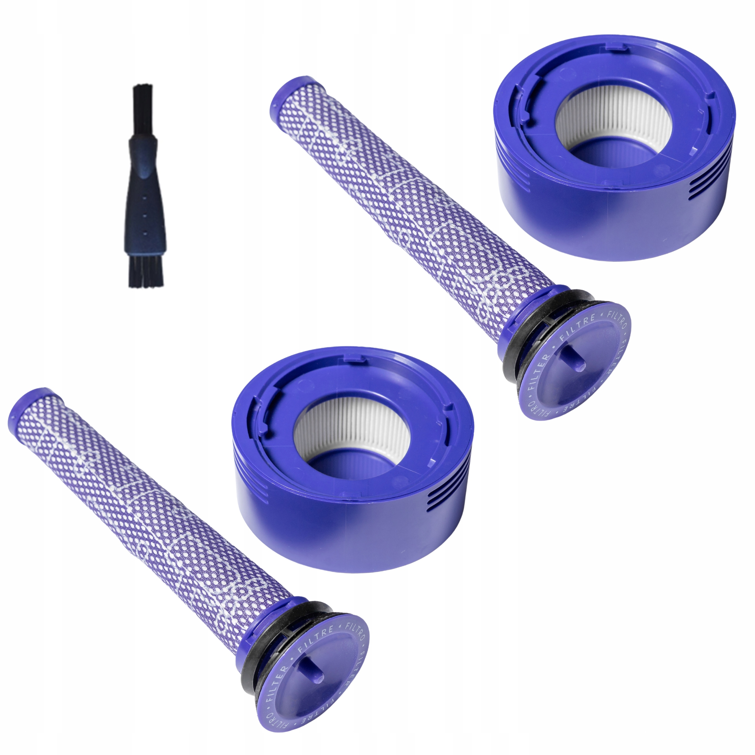 2 x Zestaw filtrów przeznaczony do odkurzaczy marki Dyson z serii V7 V8