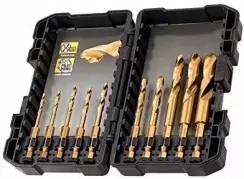 Dewalt Vrták Do Kovu Hss-tin Extreme Impact 10 cz 3-12 mm Hex 1/4" Držák
